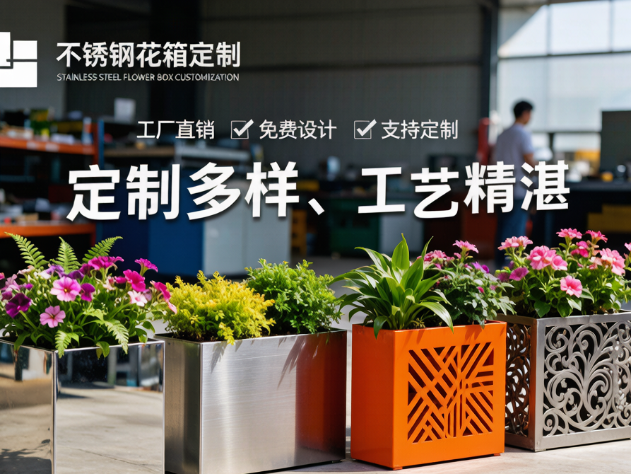 不锈钢花箱定制需要提供哪些尺寸和参数？
